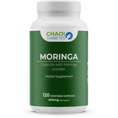 Moringa: Cápsulas con Polvo de Moringa para el control de la Diabetes