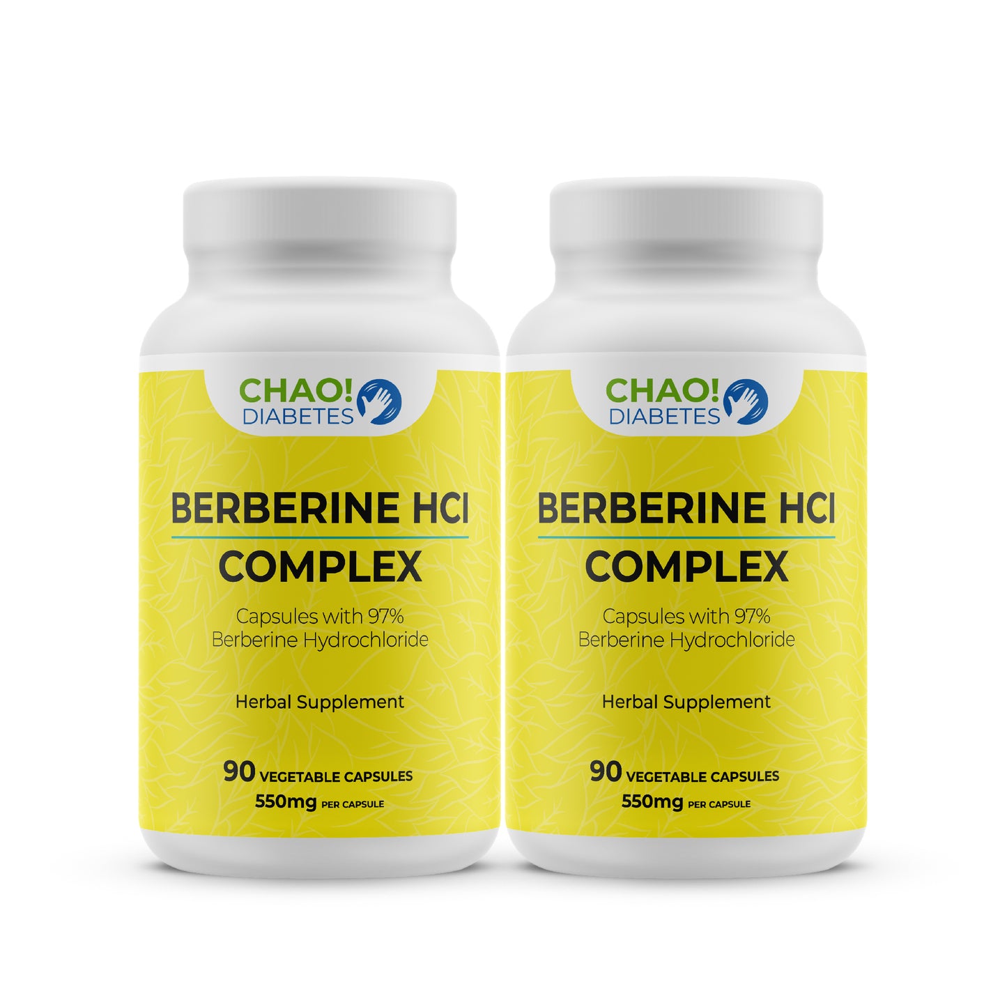 Berberine Complex 90 Capsules x2